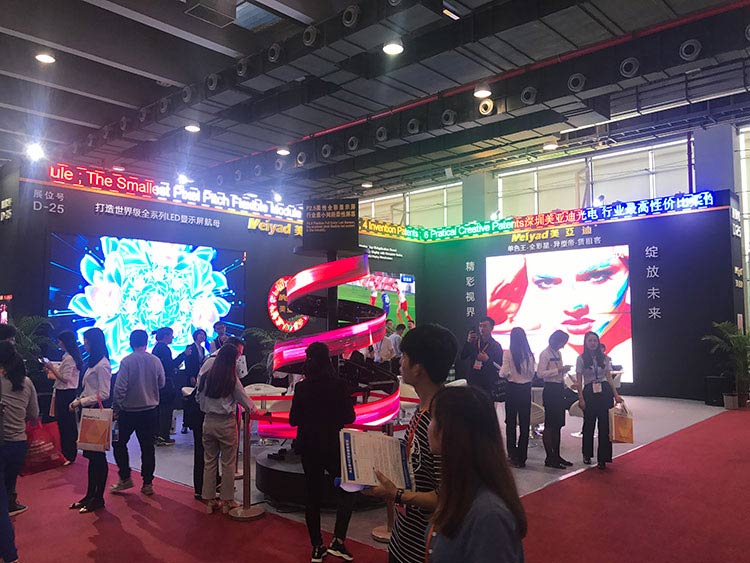 2018广州ISLE首日，美亚迪创意LED屏成最大亮点