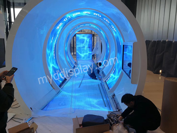 隧道创意LED显示屏