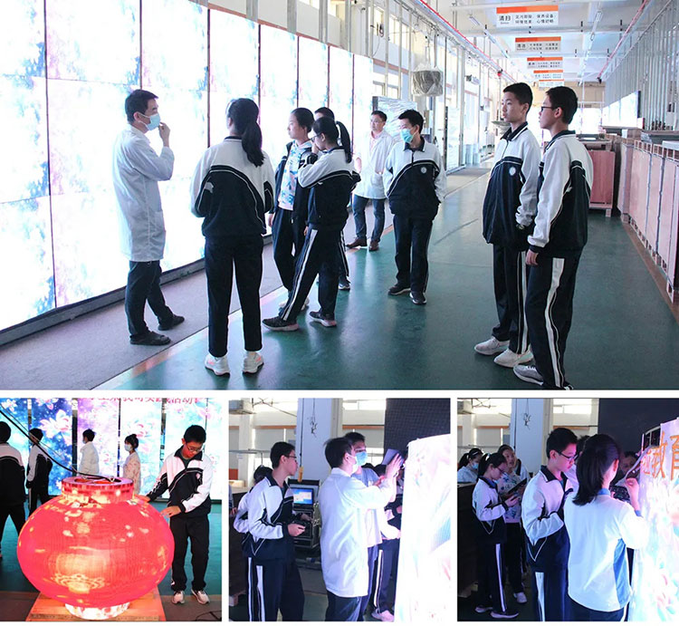 南山实验教育集团南海中学学生来美亚迪参观工厂