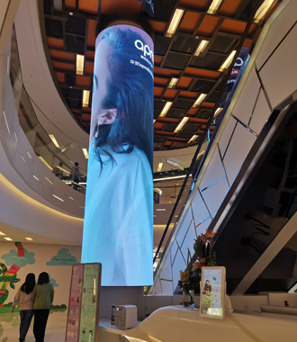 美亚迪LED软模组应用场景-商场购物中心 美亚迪LED软模组应用场景-商场购物中心