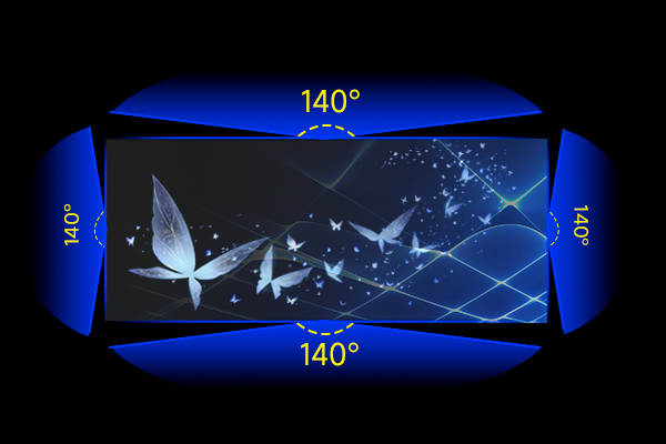 LED晶膜屏SA系列可视范围广