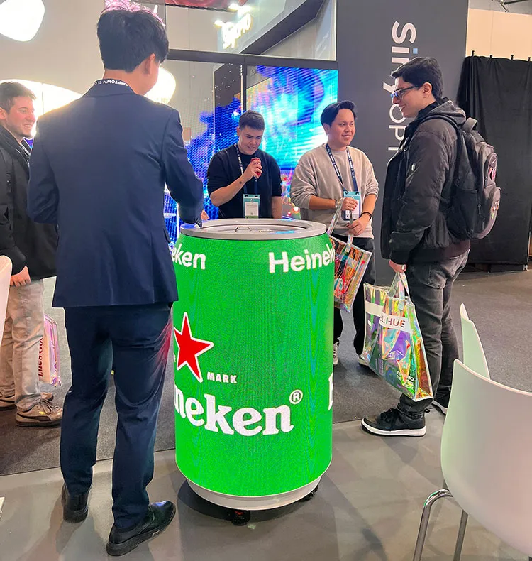 创意标品-易拉罐冰箱屏