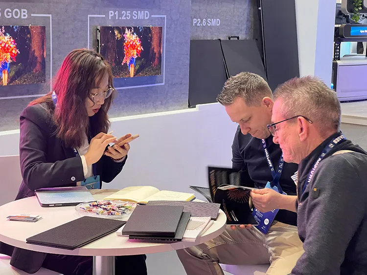 美亚迪ISE 2026展会接待现场