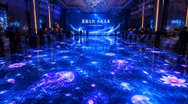 LED地砖屏GT系列应用场景-酒店